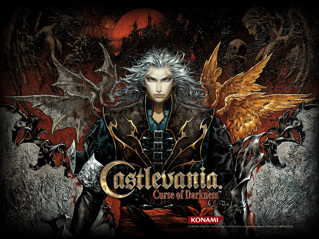 Castlevania: Curse of Darkness title screen for Xbox